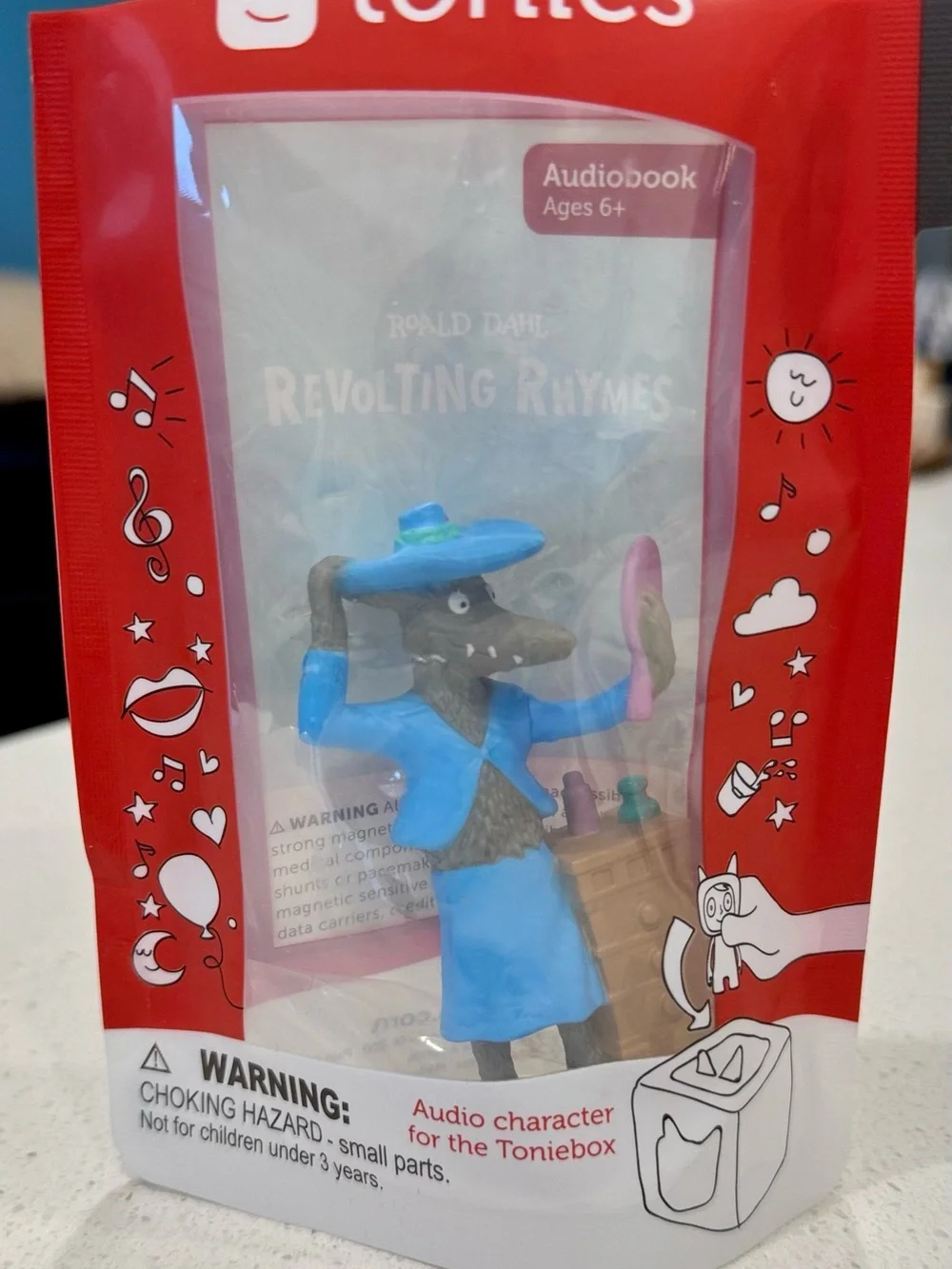 Tonies Roald Dahl Revolting Rhymes - Blue and Grey